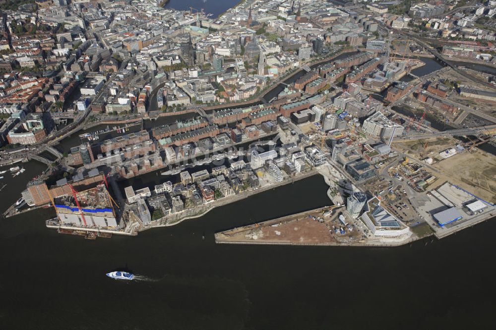 Luftbild Hamburg - Hafencity Hamburg