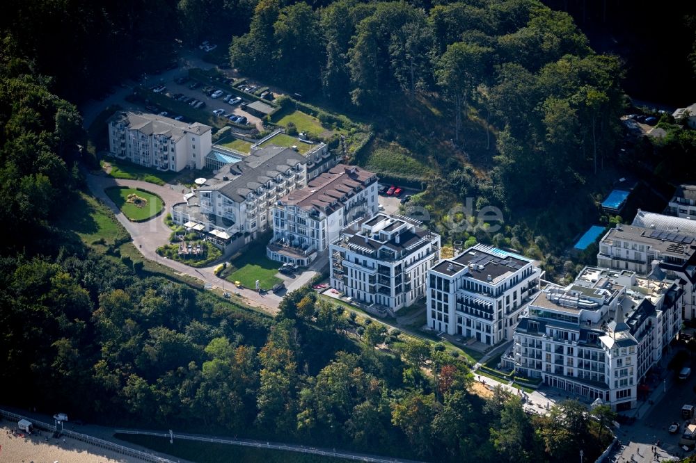 Sellin von oben - Hotelanlage Am Hochufer - Bergstraße in Sellin im Bundesland Mecklenburg-Vorpommern, Deutschland