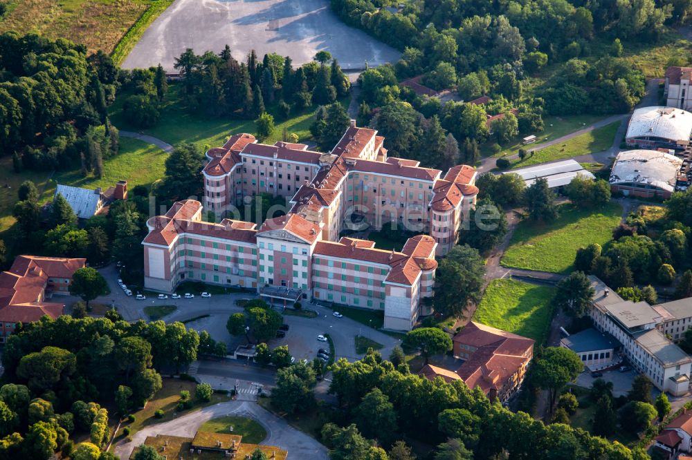Luftbild Gorizia - Klinikgelände des Krankenhauses Ospedale Civile in Gorizia in Friuli-Venezia Giulia, Italien