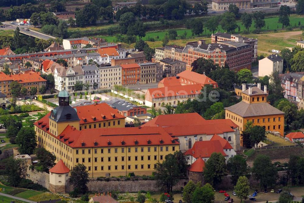 Zeitz aus der Vogelperspektive: Schloss Moritzburg