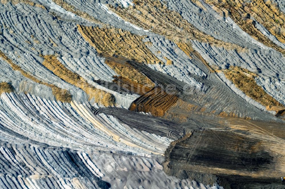 Luftbild Regis-Breitingen - Abraumhalde Tagebau Vereinigtes Schleenhain in Regis-Breitingen im Bundesland Sachsen, Deutschland