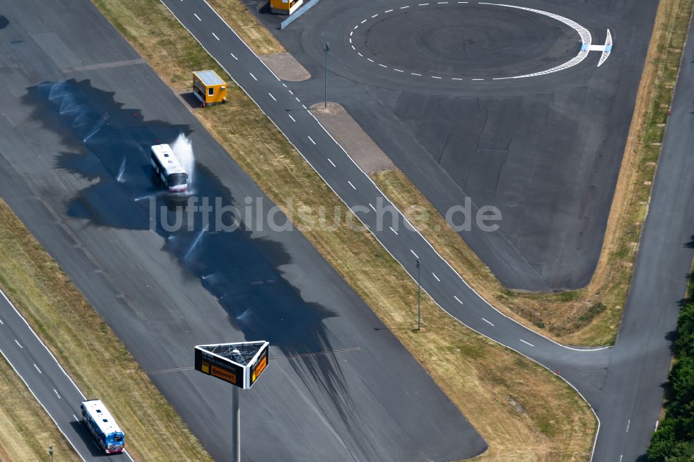 Luftaufnahme Laatzen - ADAC Fahrsicherheitstraining zur Erhöhung der Verkehrssicherheit mit Kraftfahrzeugen in Laatzen im Bundesland Niedersachsen, Deutschland