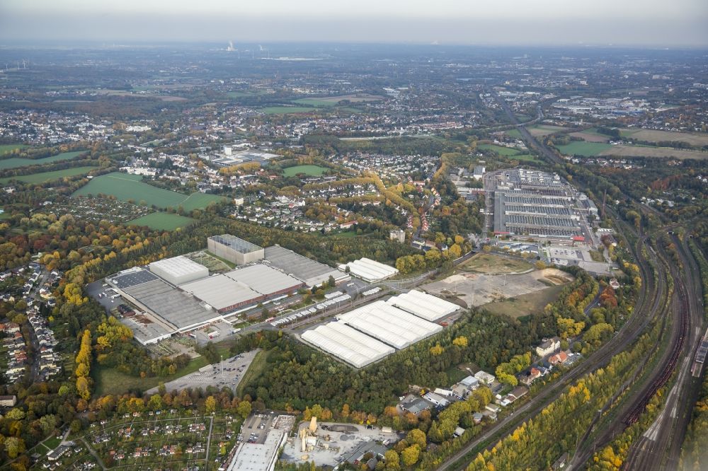 Luftaufnahme Bochum - Adam Opel AG Werk Bochum 2 und 3 im Bundesland Nordrhein-Westfalen
