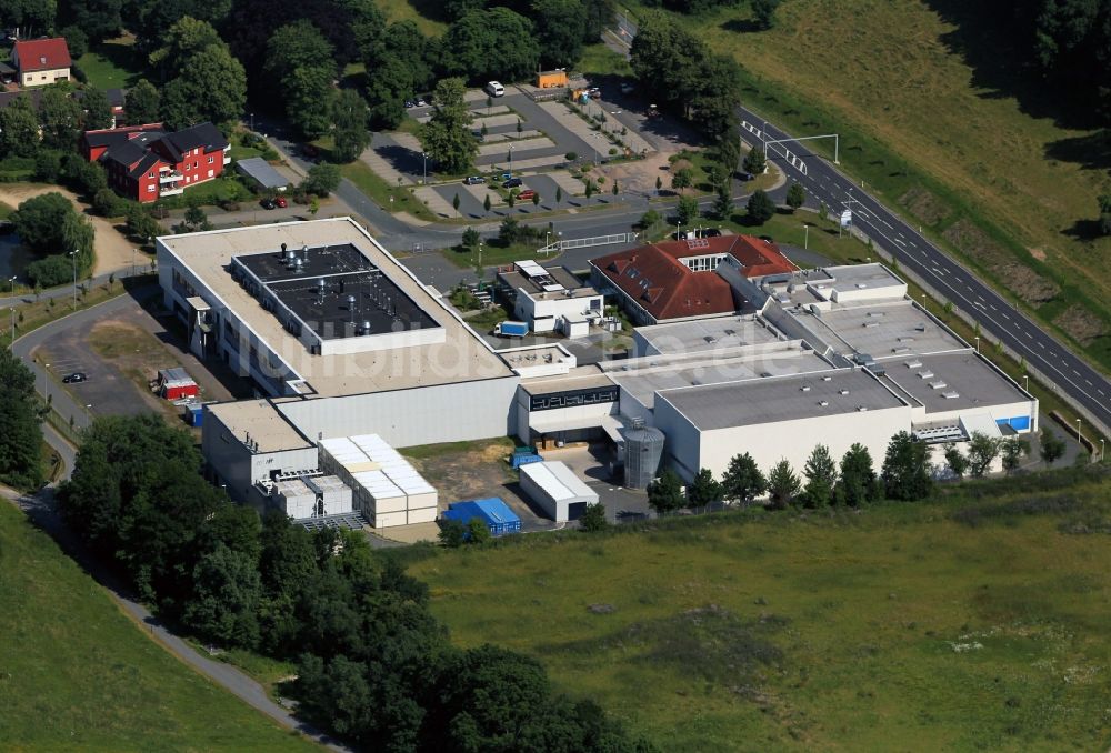 Rudolstadt von oben - Aeropharm GmbH in Rudolstadt im Bundesland Thüringen