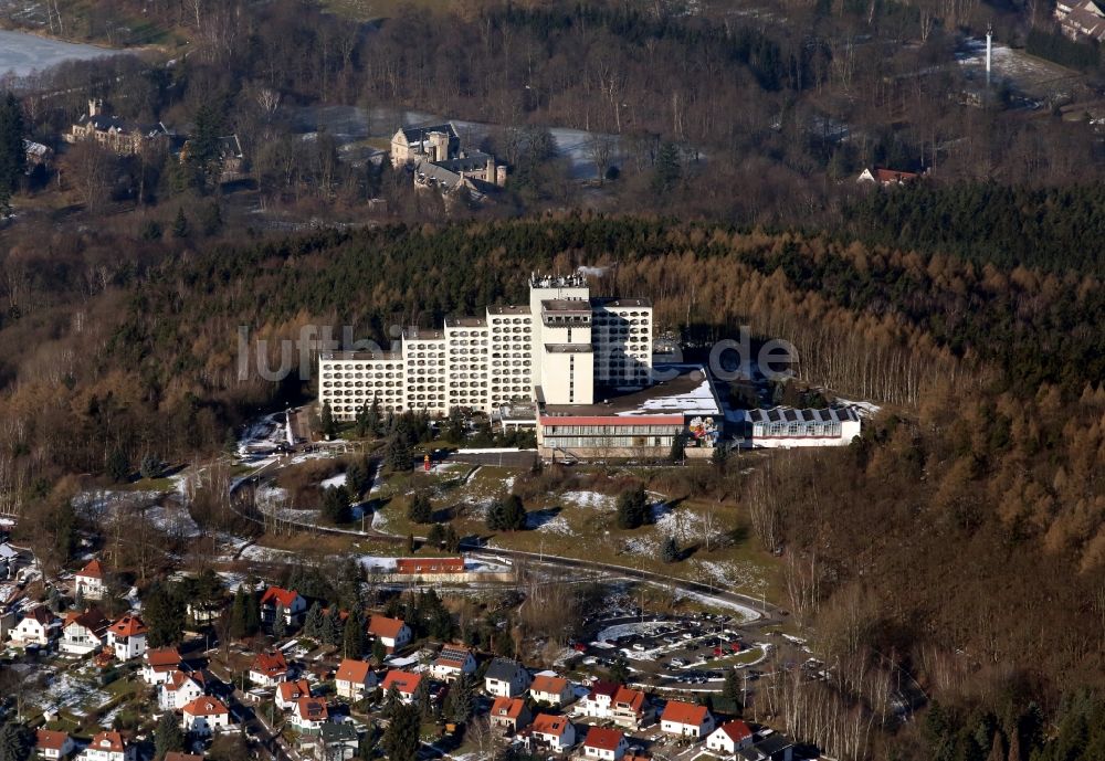Luftaufnahme Friedrichroda - AHORN Berghotel auf dem Reinhardsberg in Friedrichroda in Thüringen