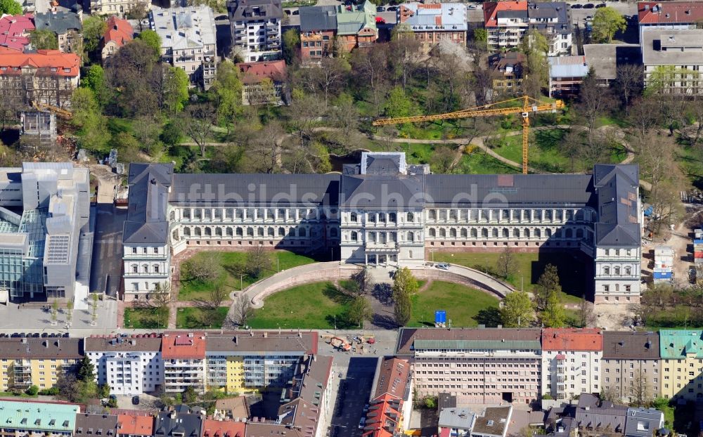 Luftaufnahme München - Akademie der Bildenden Künste München im Bundesland Bayern