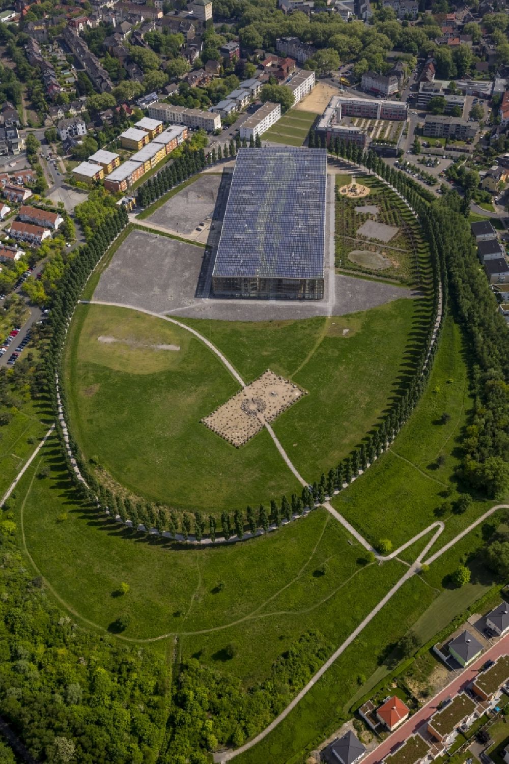 Luftbild Herne - Akademie Mont-Cenis in Herne im Bundesland Nordrhein-Westfalen