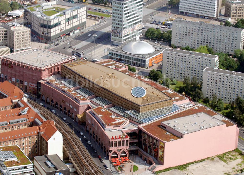 Luftbild Berlin - Alexa Berlin-Mitte