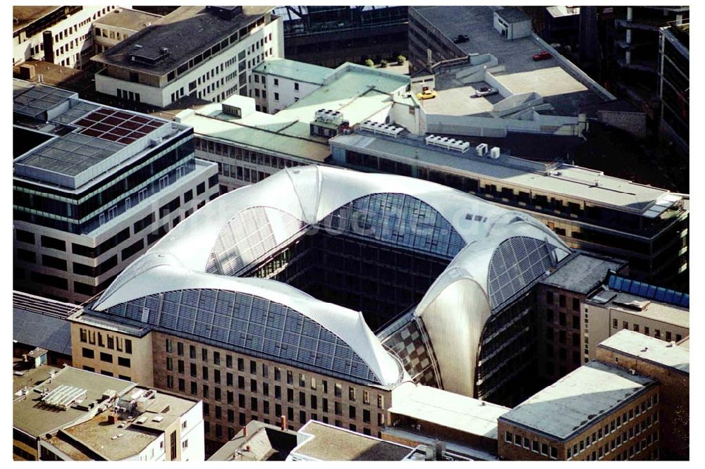 Luftaufnahme FRANKFURT / Main - Hessen - als Zentralstelle der Deutschen Reichsbank errichtet wurde