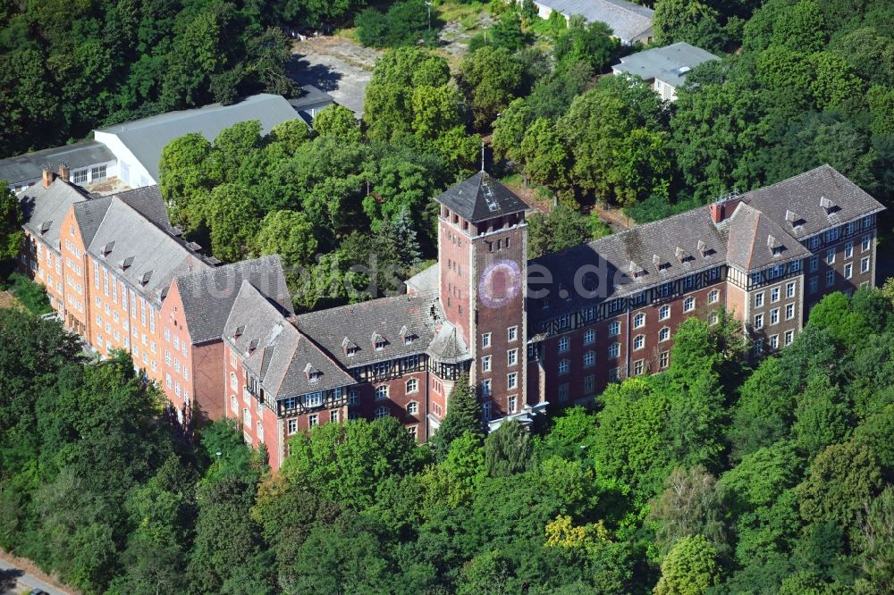 Luftaufnahme Potsdam - Alter Potsdamer Landtag auf dem Brauhausberg in Potsdam im Bundesland Brandenburg, Deutschland