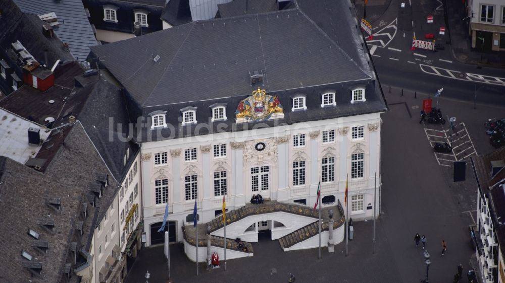 Bonn aus der Vogelperspektive: Altes Rathaus in Bonn im Bundesland Nordrhein-Westfalen, Deutschland