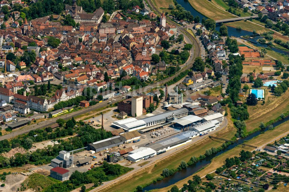 Luftbild Gengenbach - Altstadtbereich und Innenstadtzentrum in Gengenbach im Bundesland Baden-Württemberg, Deutschland
