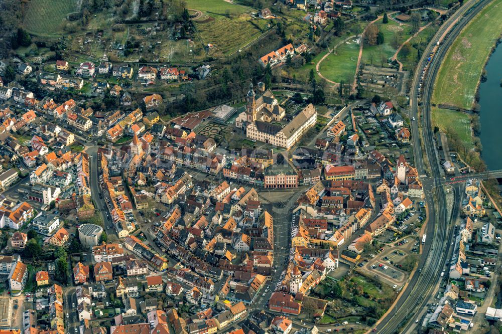Luftaufnahme Gengenbach - Altstadtbereich und Innenstadtzentrum in Gengenbach im Bundesland Baden-Württemberg, Deutschland
