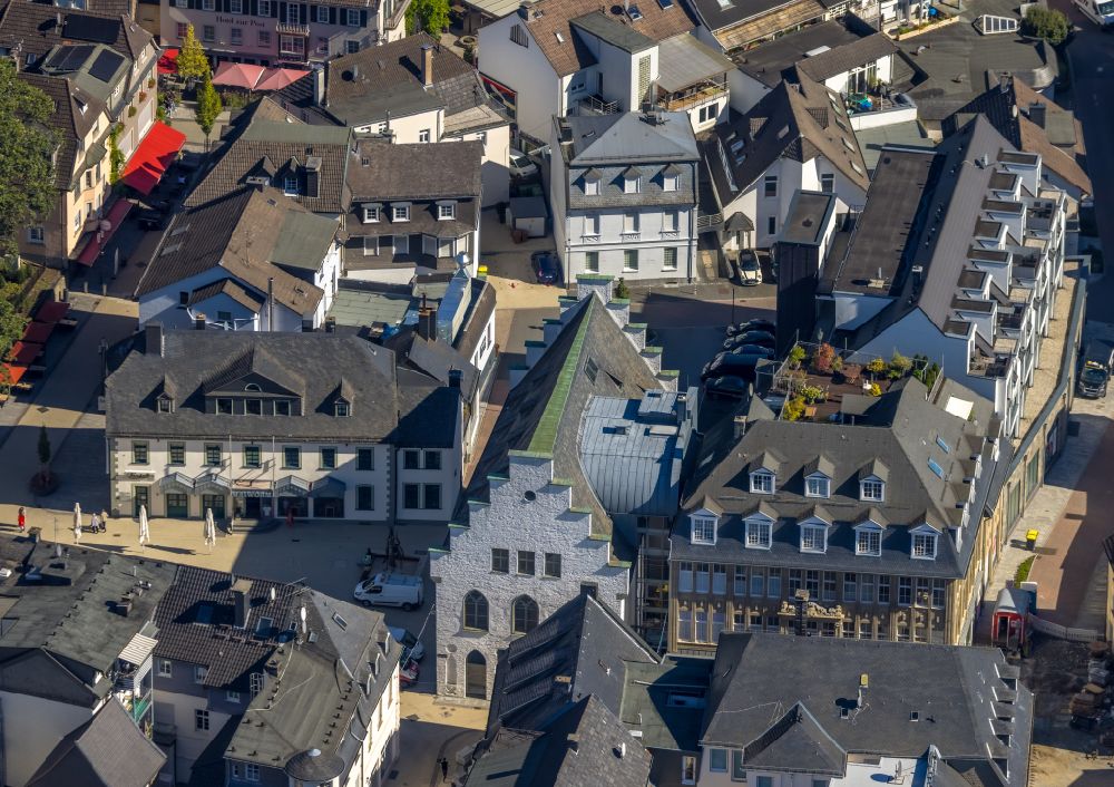 Luftbild Hansestadt Attendorn - Altstadtbereich und Innenstadtzentrum in Hansestadt Attendorn im Bundesland Nordrhein-Westfalen, Deutschland