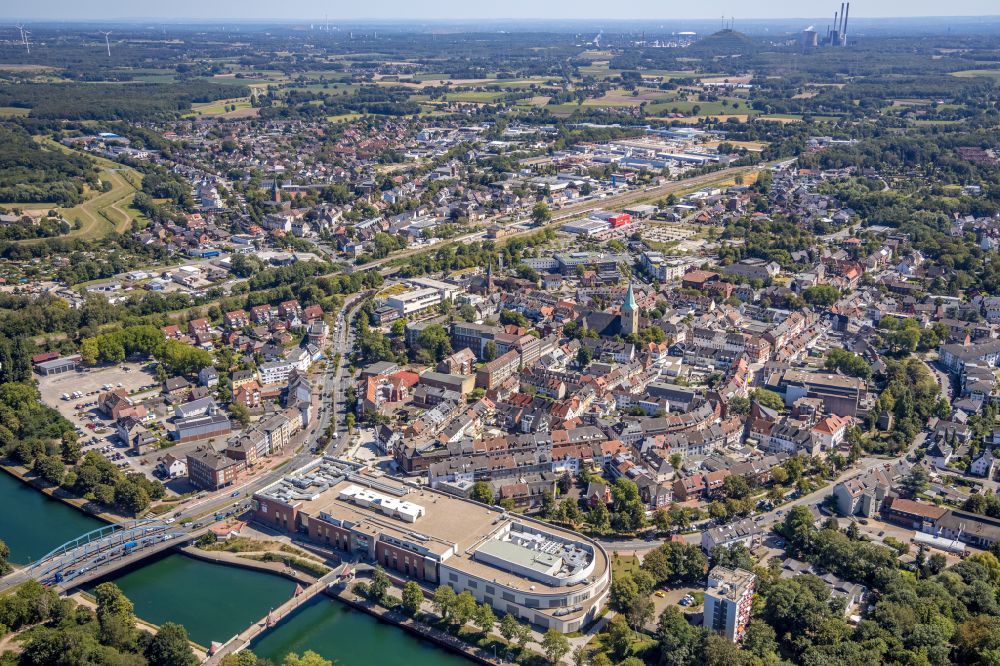 Luftbild Hardt - Altstadtbereich und Innenstadtzentrum in Hardt im Bundesland Nordrhein-Westfalen, Deutschland