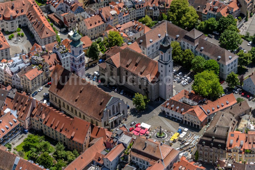 Luftbild Lindau (Bodensee) - Altstadtbereich und Innenstadtzentrum in Lindau (Bodensee) im Bundesland Bayern, Deutschland