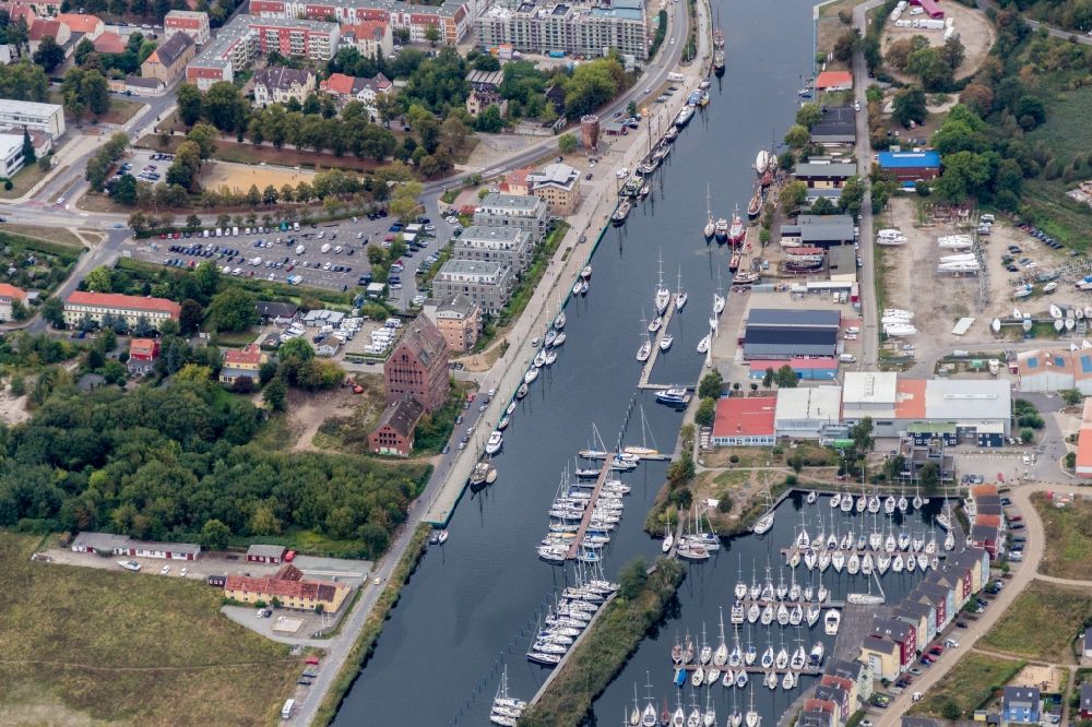Luftbild Greifswald - Altstadtbereich und Innenstadtzentrum und Markt in Greifswald im Bundesland Mecklenburg-Vorpommern, Deutschland