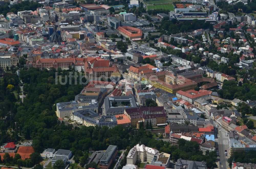 Luftbild Olomouc - Altstadtbereich und Innenstadtzentrum in Olomouc (Olmütz) in Olomoucky kraj, Tschechien