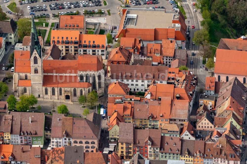 Luftbild Rottweil - Altstadtbereich und Innenstadtzentrum in Rottweil im Bundesland Baden-Württemberg