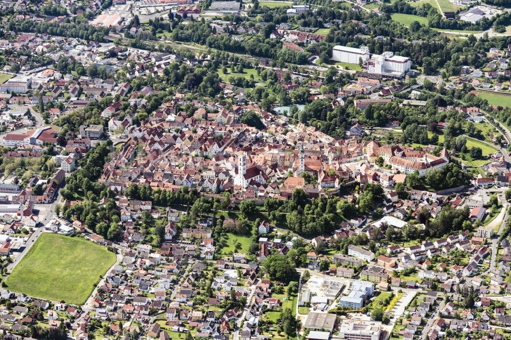 Luftaufnahme Sulzbach-Rosenberg - Altstadtbereich und Innenstadtzentrum in Sulzbach-Rosenberg im Bundesland Bayern, Deutschland