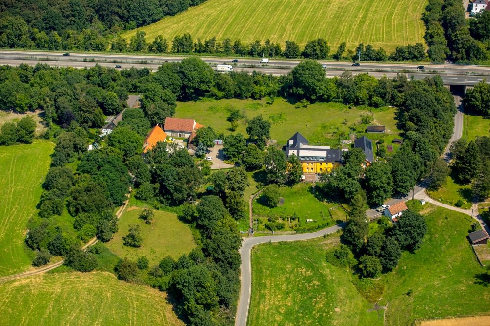Luftbild Witten - Anlage des Christopherus-Haus e.V. Kinderwohnheim in Witten im Bundesland Nordrhein-Westfalen