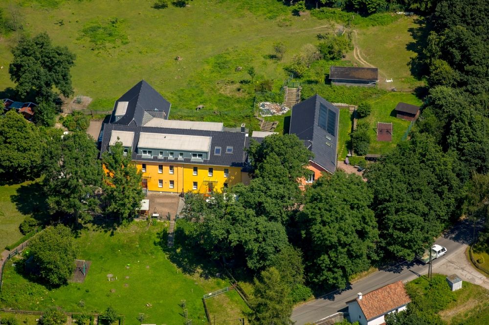 Luftaufnahme Witten - Anlage des Christopherus-Haus e.V. Kinderwohnheim in Witten im Bundesland Nordrhein-Westfalen