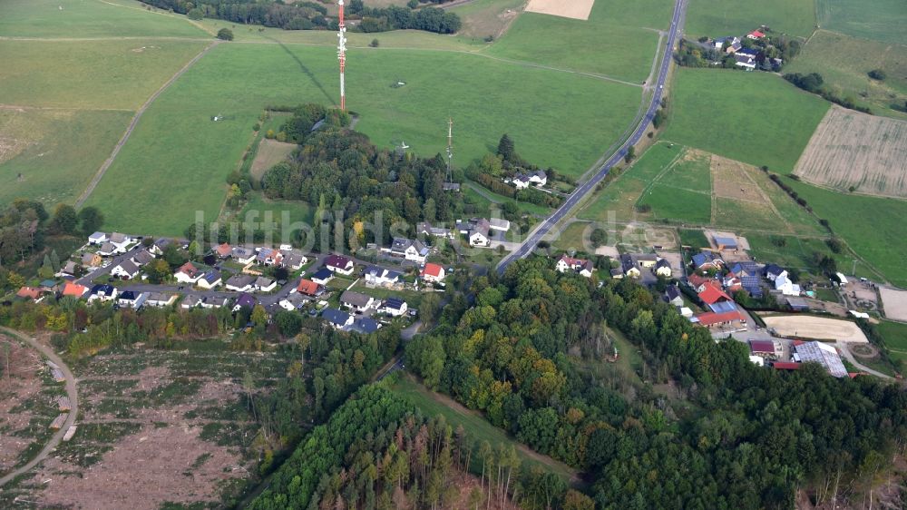 Sankt Katharinen (Landkreis Neuwied) von oben - Ansicht des Dorfes Ginsterhahn (Landkreis Neuwied) im Bundesland Rheinland-Pfalz, Deutschland