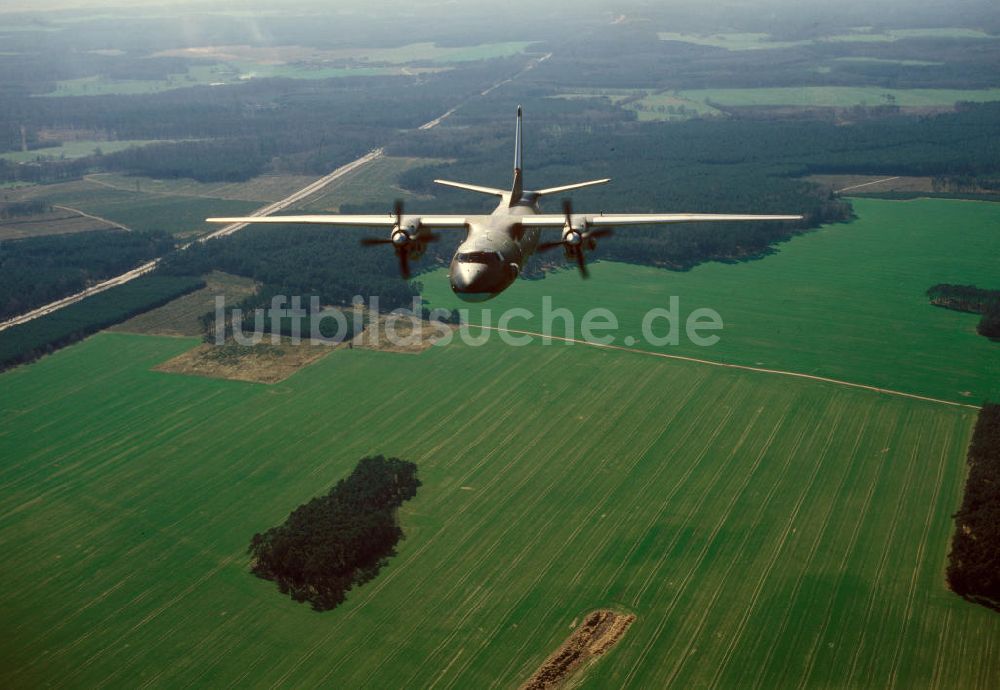 Luftaufnahme Dresden - Antonow An-26 bei Dresden