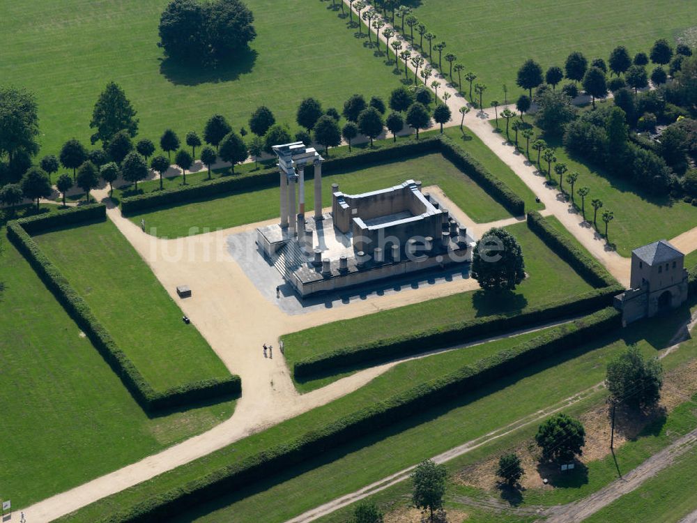 Luftbild XANTEN - Archäologischer Park und RömerMuseum Xantenim Bundesland Nordrhein-Westfalen