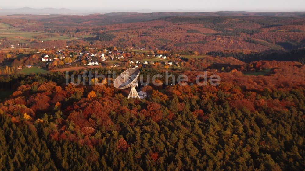 Bad Münstereifel von oben - Astropeiler Stockert im Bundesland Nordrhein-Westfalen, Deutschland