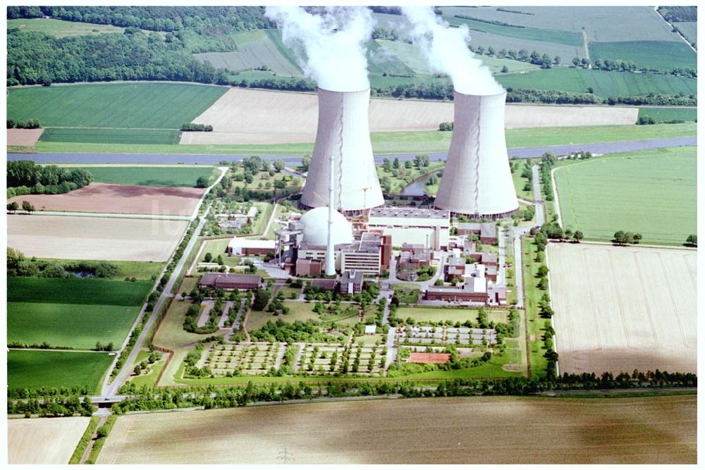 Luftbild Grohnde - Atomkraftwerk Grohnde