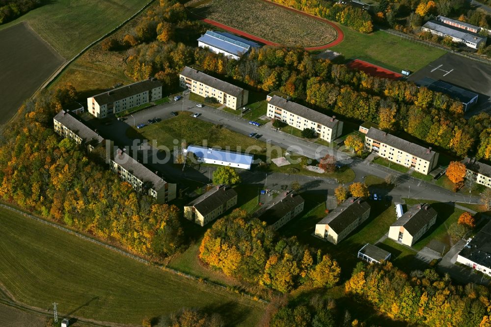 Luftaufnahme Kusel - Aufnahmeeinrichtung für Asylbegehrende Haischbachstraße in Kusel im Bundesland Rheinland-Pfalz, Deutschland