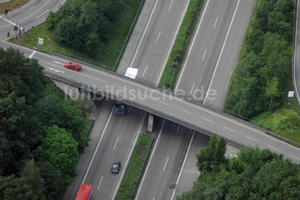 Luftbild Offenburg - Autobahnkreuz Offenburg