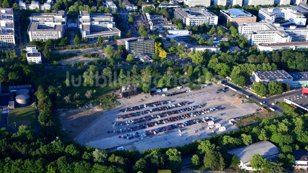 Luftaufnahme Bonn - Autokino- Gelände im Ortsteil Dottendorf in Bonn im Bundesland Nordrhein-Westfalen, Deutschland