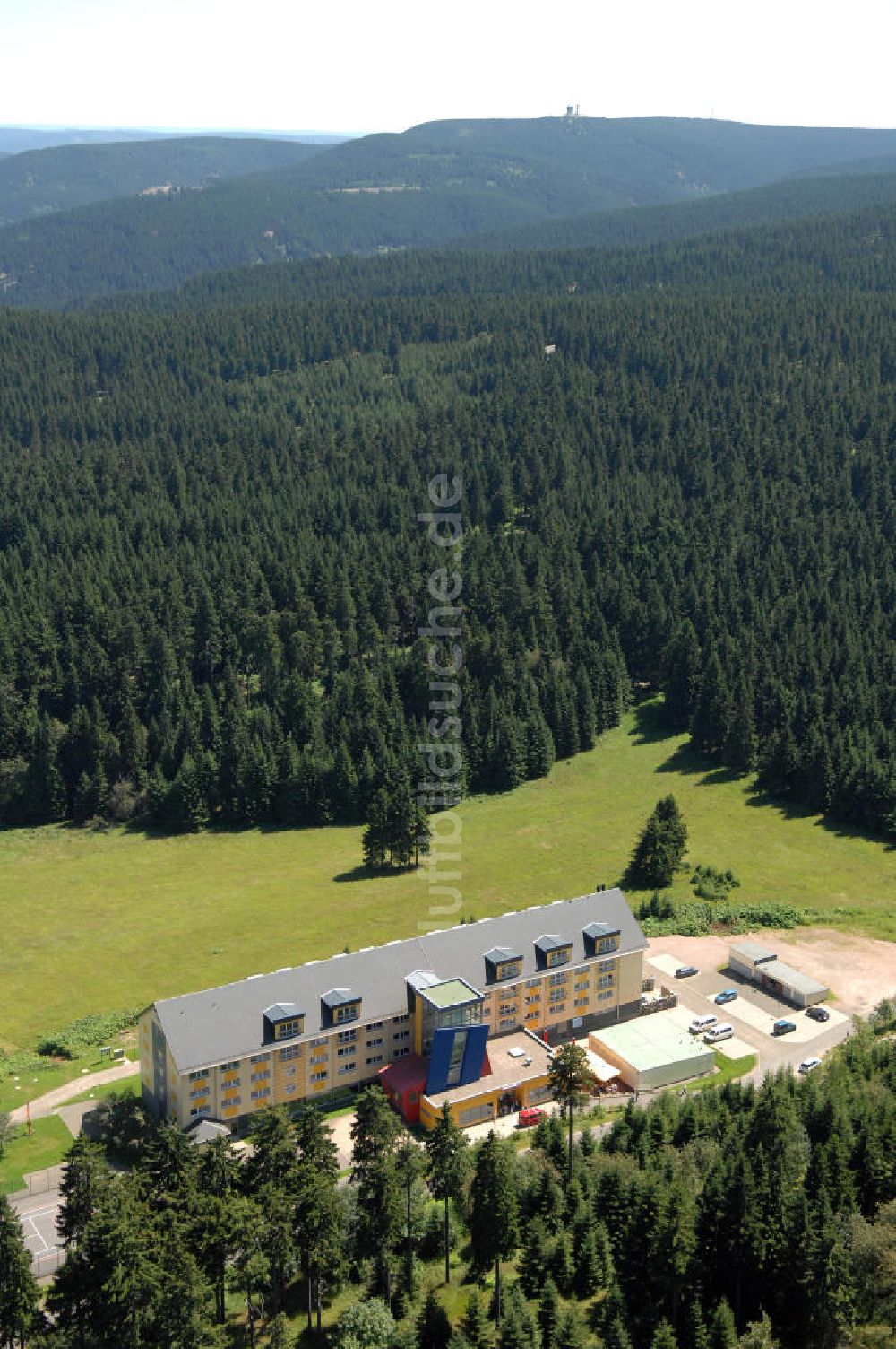 Luftbild Oberhof - Awo Sano Ferienzentrum Oberhof