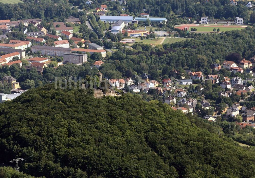 Luftbild Bad Blankenburg - Bad Blankenburg im Bundesland Thüringen