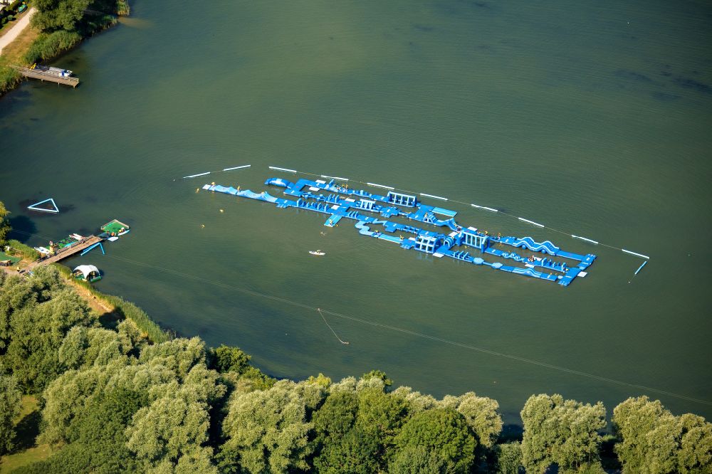 Luftbild Otterndorf - Badesee Wasserspiele in Otterndorf im Bundesland Niedersachsen, Deutschland