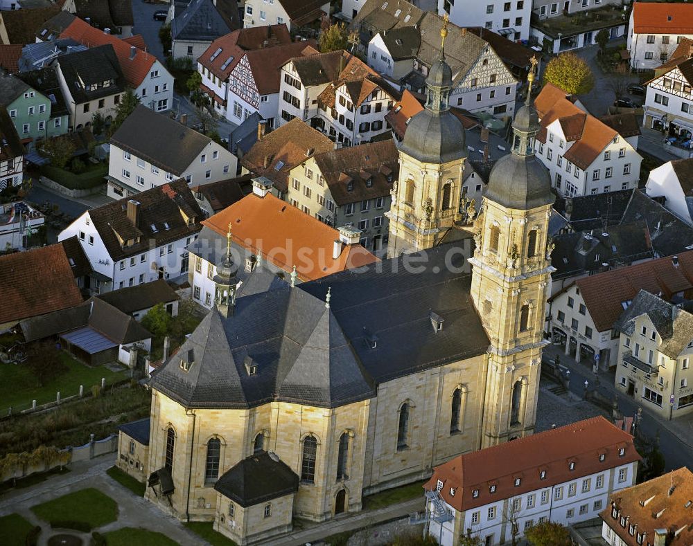 Luftaufnahme Gößweinstein - Basilika Gößweinstein