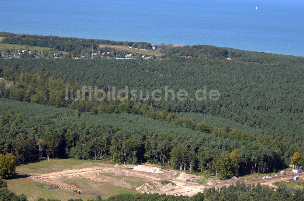 Luftbild Graal-Müritz - Baufeld zur Wohnneubauanlage Küstenwald im Ostseeheilbad Graal-Müritz