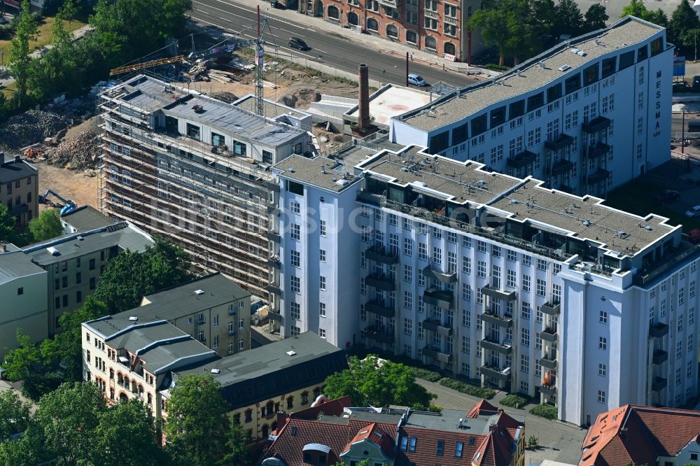 Luftbild Magdeburg - Bauprojekt MESSMA-Lofts im Ortsteil Buckau in Magdeburg im Bundesland Sachsen-Anhalt