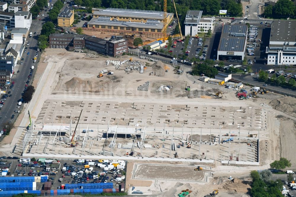 Luftbild Köln - Baustelle zum Neubau eines Gewerbeparks an Vitalisstraße in Köln im Bundesland Nordrhein-Westfalen, Deutschland
