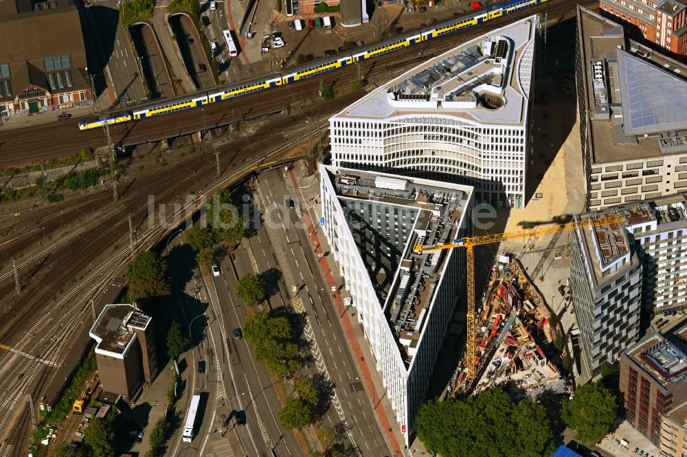 Luftbild Hamburg - Baustelle zum Neubau der Hotelanlage Villa Viva in Hamburg, Deutschland