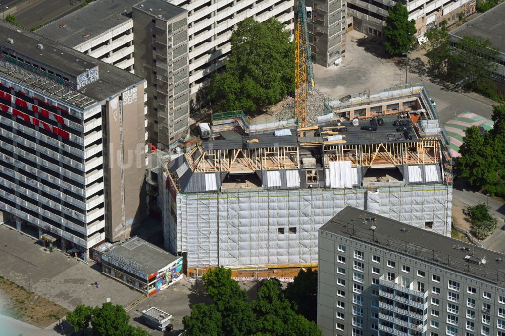 Berlin von oben - Baustelle zum Umbau Haus der Gesundheit in Berlin, Deutschland