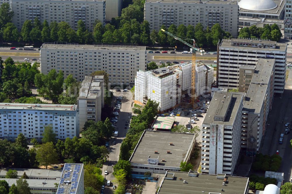 Luftaufnahme Berlin - Baustelle zum Umbau Haus der Gesundheit in Berlin, Deutschland