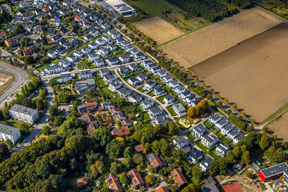 Luftbild Soest - Baustellen zum Neubau eines Wohngebiet in Soest im Bundesland Nordrhein-Westfalen, Deutschland
