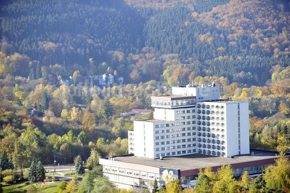 Luftbild Friedrichroda - Berghotel in Friedrichroda im Thüringer Wald
