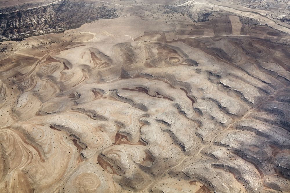 Luftbild Karaman - Berglandschaft des südanatolischen Hochland bei Karaman in der Türkei