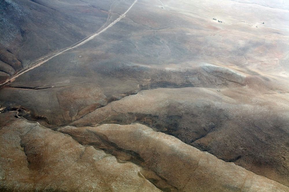 Luftbild Karaman - Berglandschaft des südanatolischen Hochland bei Karaman in der Türkei