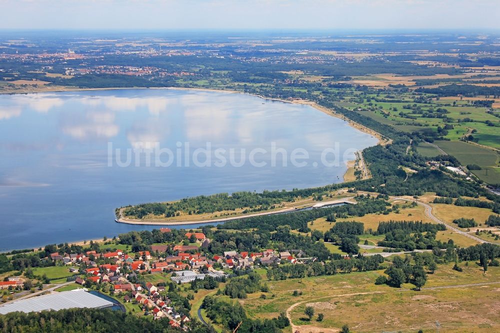 Luftbild Görlitz - Berzdorfer See an der südlichen Stadtgrenze von Görlitz in der Oberlausitz im Bundesland Sachsen