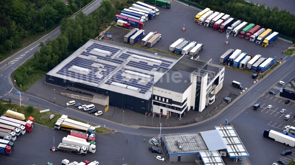 Luftbild Königswinter - Betriebsgelände der Firma Coppeneur et Compagnon GmbH in Königswinter im Bundesland Nordrhein-Westfalen, Deutschland